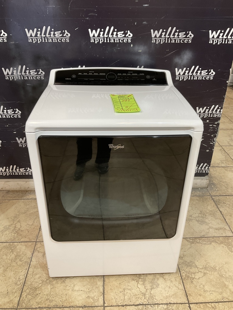 Whirlpool Used Electric Dryer 220volts (30 AMP) 29inches {3 prong} (White) 