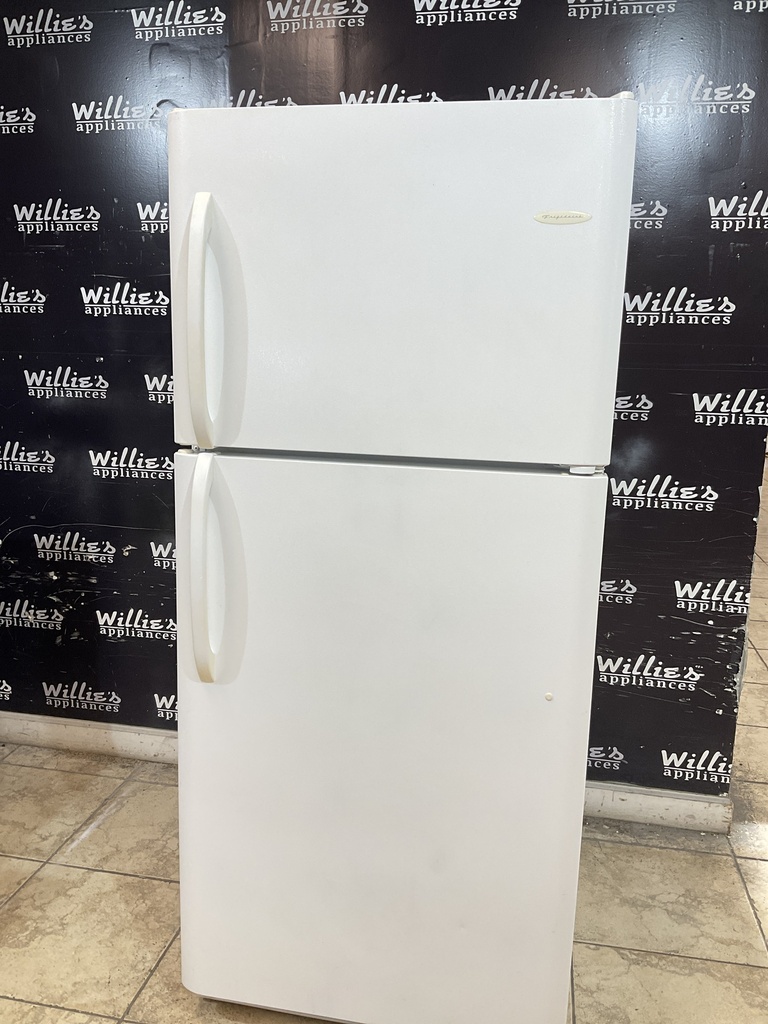 Frigidaire Used Refrigerator Top and Bottom 30x69 (White) 