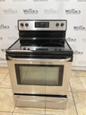 Frigidaire Used Electric Stove 220volts (40/50 AMP) 30inches {3 prong} (Stainless steel) 