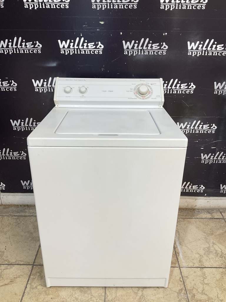 Whirlpool Used Washer Top-load 27inches (White) 