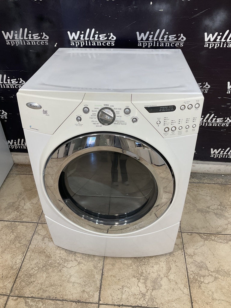 Whirlpool Used Natural Gas Dryer 27inches (White) 