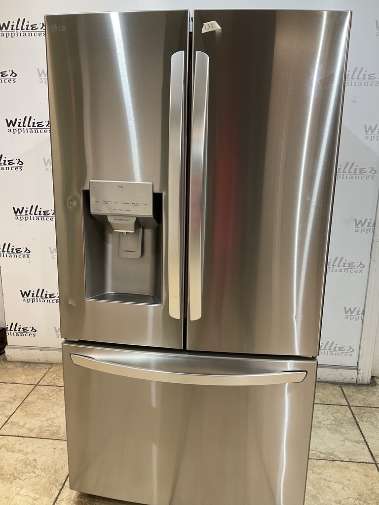 Lg New Open Box Refrigerator French Door 36x70 (Stainless Steel) 