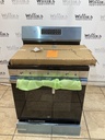 Ge New Open Box Natural Gas Stove 30inches (Stainless Steel) 