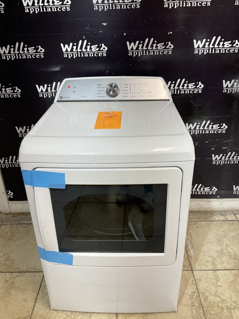 Ge New Open Box Natural Gas Dryer 27inches (White) 