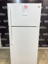 Ge Used Refrigerator Top and Bottom 28x64 1/2” (White) 