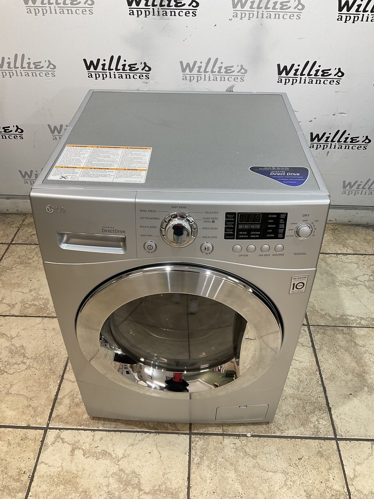 Lg Used Combo Washer/Dryer Front-load  23 1/2” (Grey)