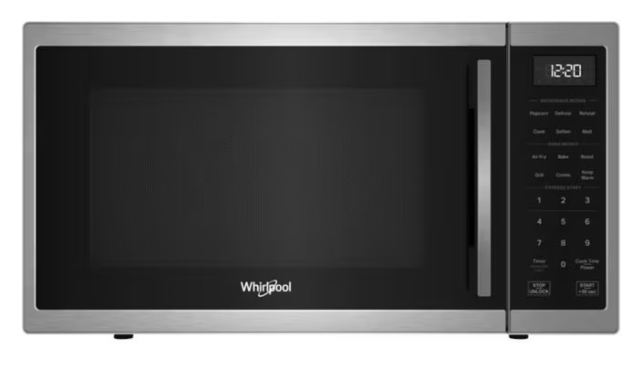 Whirlpool New Open Box CounterTop Microwave with Air Fry30inches (Stainless Steel) 