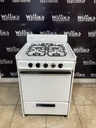 Hotpoint Used Natural Gas Stove 24inches (White) 