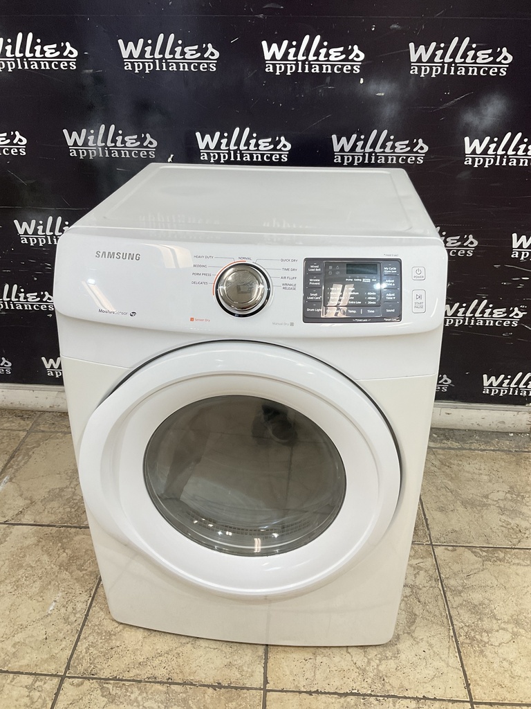 Samsung Used Electric Dryer 220volts (30 AMP) 27inches {3 prong} (White) 