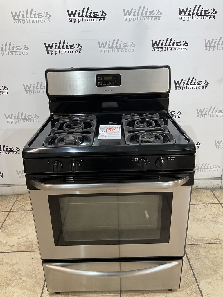 Whirlpool Used Natural Gas Stove 30inches (Stainless Steel) 