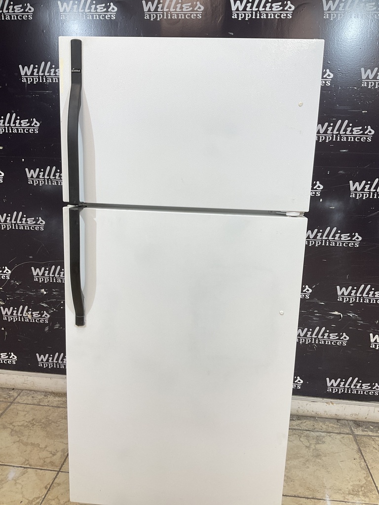 Kenmore Used Refrigerator Top and Bottom 30x66 (White)