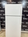 Ge Used Refrigerator Top and Bottom 28x67 1/2” (White) 
