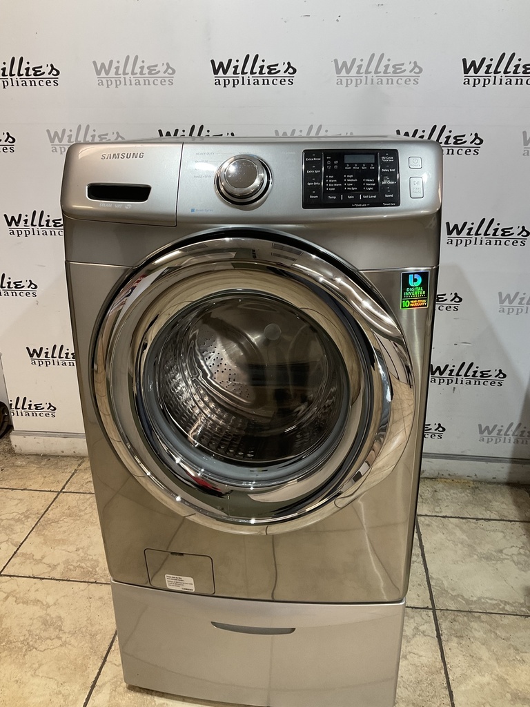 Samsung Used Washer Front-load 27inches (Grey)