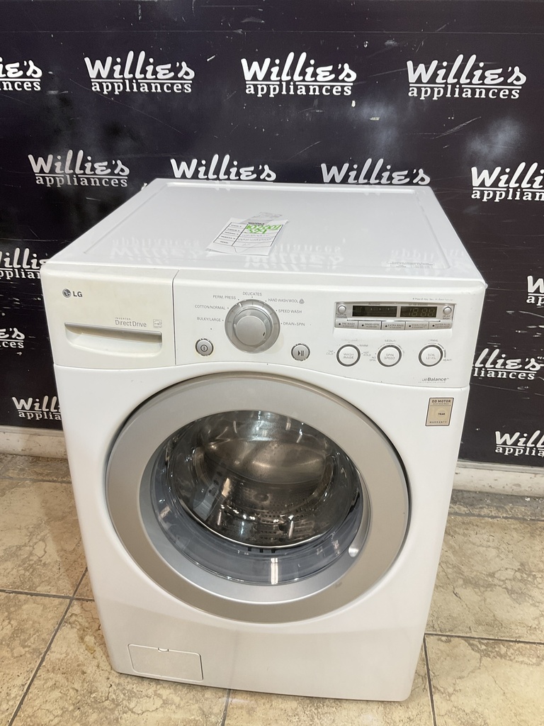 Lg Used Washer Front-load 27inches (White) 