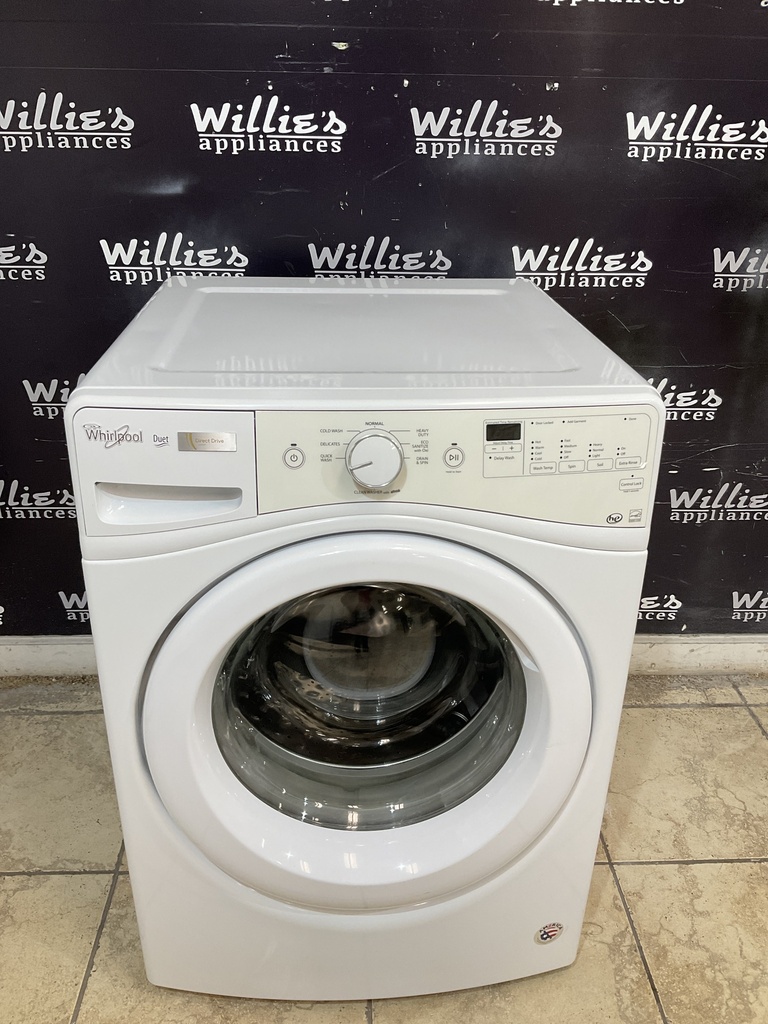 Whirlpool Used Washer Front-load 27inches (White)
