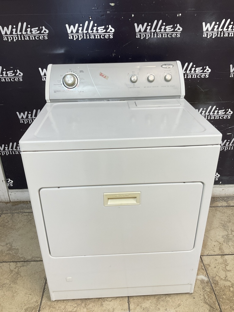 Whirlpool Used Natural Gas Dryer 29inches (White) 