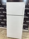 Ge Used Refrigerator Top and Bottom 28x64 1/2” (White) 