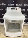 Lg Used Electric Dryer 220volts (30 AMP) 27inches {3 prong} (White) 