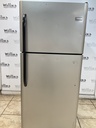 Frigidaire Used Refrigerator Top and Bottom 30x68 1/2” (Stainless Steel) 