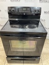 Kenmore Used Electric Stove 220volts (40/50 AMP) 30inches {no cord} (Black) 