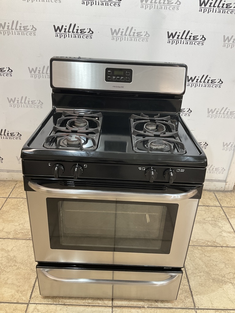 Frigidaire Used Natural Gas Stove 30inches (Stainless Steel) 