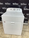Whirlpool Used Electric Dryer 220volts (30 AMP) 29inches {3 prong} (White)