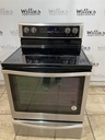 Whirlpool Used Electric Stove 220volts (40/50 AMP) 30inches {no cord} (Stainless Steel) 