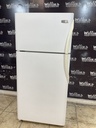 Frigidaire Used Refrigerator Top and Bottom 30x65 1/2” (White)