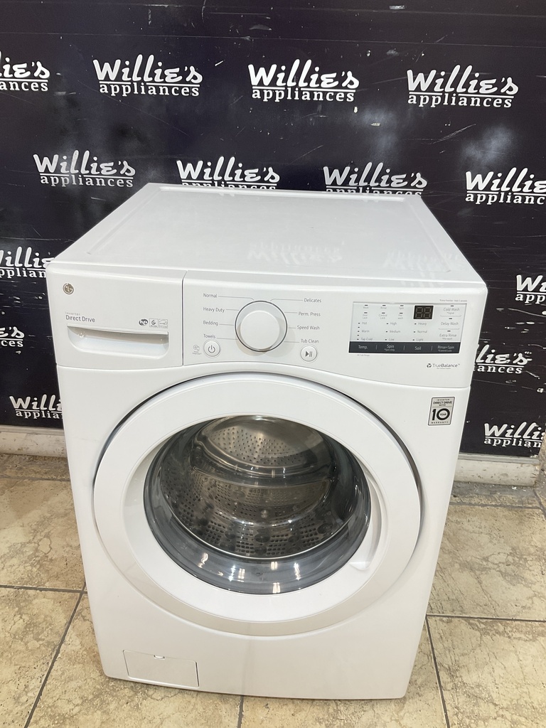 Lg Used Washer Front-load 27inches (White) 