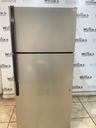 Hotpoint Used Refrigerator Top and Bottom 28x64 1/2” (Stainless Steel) 