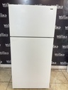 Hotpoint Used Refrigerator Top and Bottom 28x61 1/2” (White) 