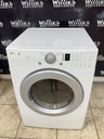 Lg Used Electric Dryer 220volts (30 AMP) 27inches {no cord} (White) 