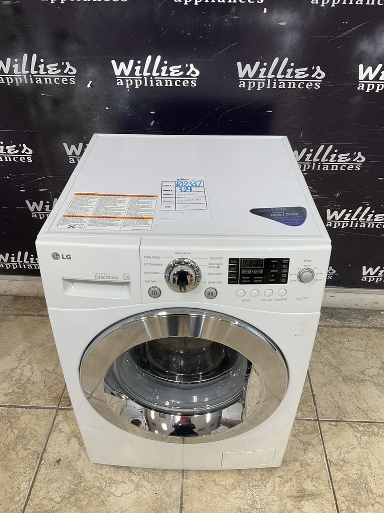 Lg Used Washer Front-load 27inches (White) 