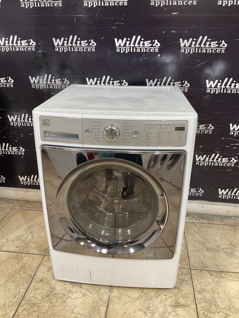 Kenmore Used Washer Front-load 27inches (White) 