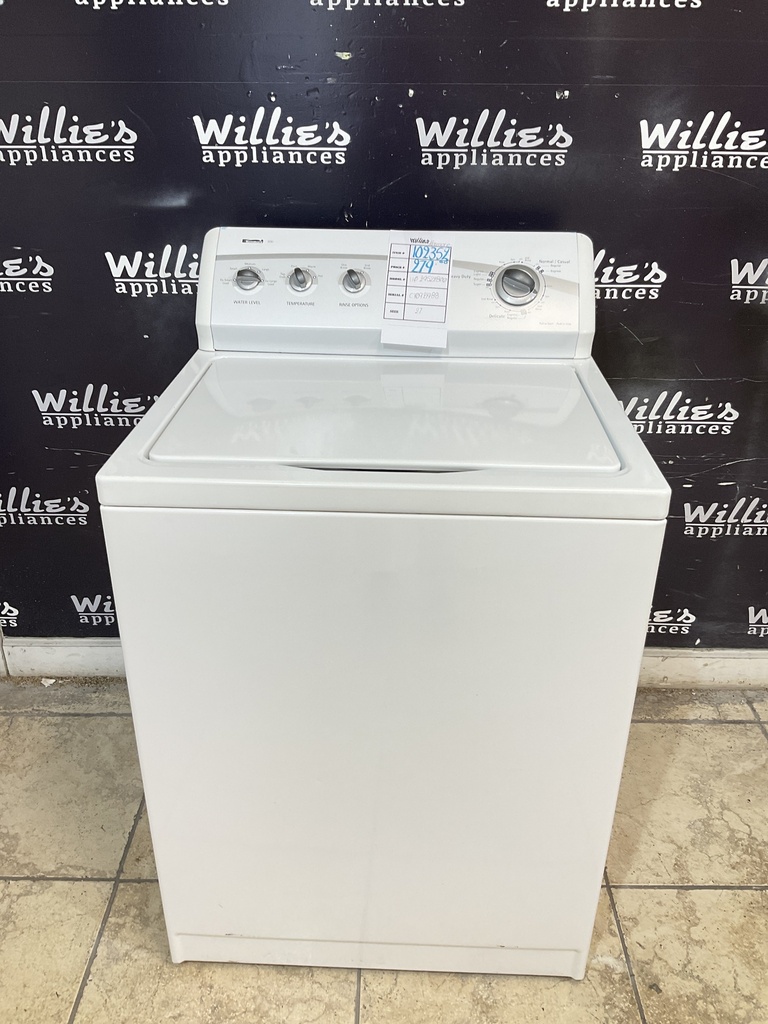 Kenmore Used Washer Top-load 27inches (White) 