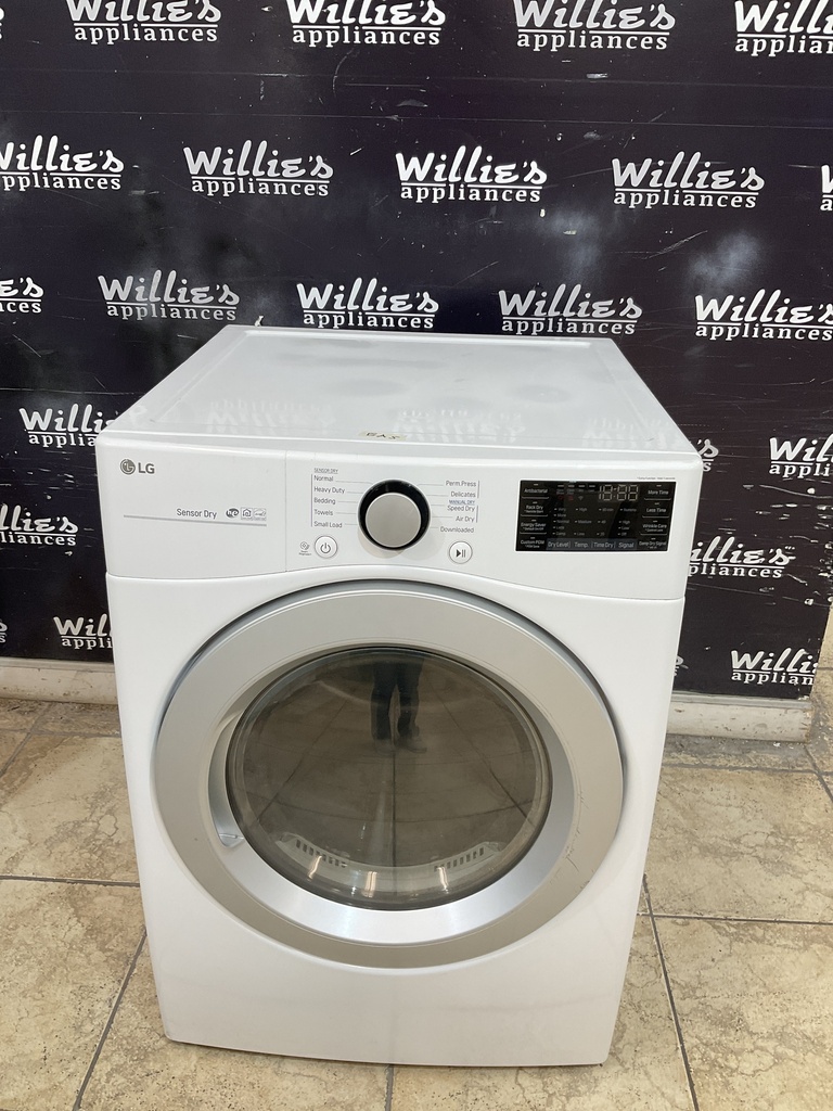 LG Used Natural Gas Dryer 27inches (White) 