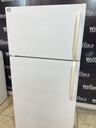 White Westinghouse Used Refrigerator Top and Bottom 30x65 1/2” (White) 