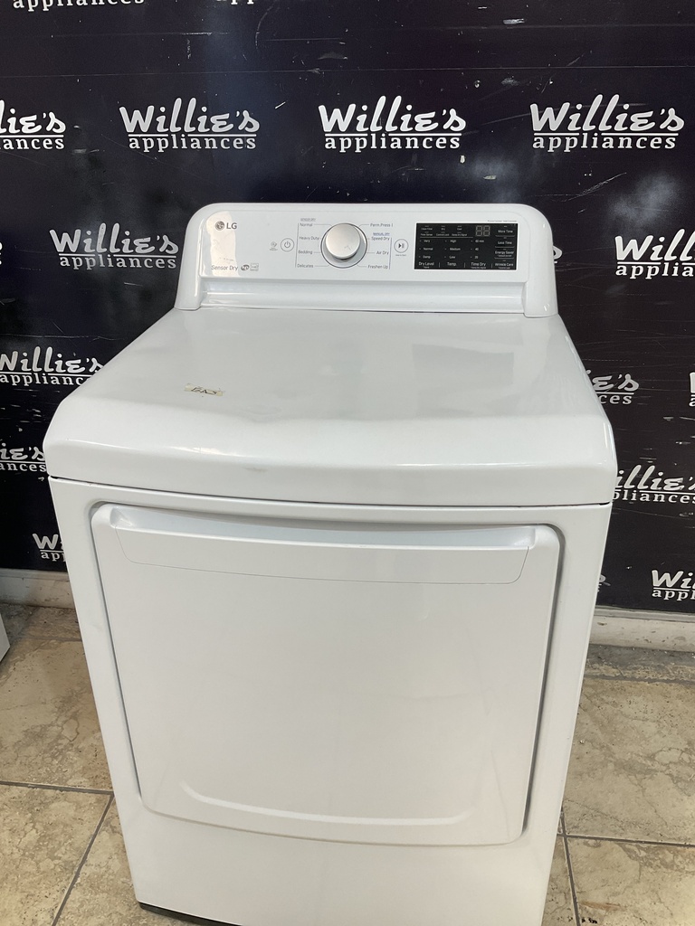 Lg Used Natural Gas Dryer 27inches (White)