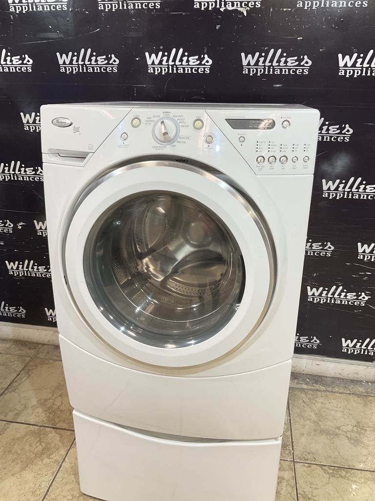 Whirlpool Used Washer Front-load 27inches (White) 