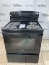Ge Used Electric Stove 220volts (40/50 AMP) 30inches {3 prong} (Black) 
