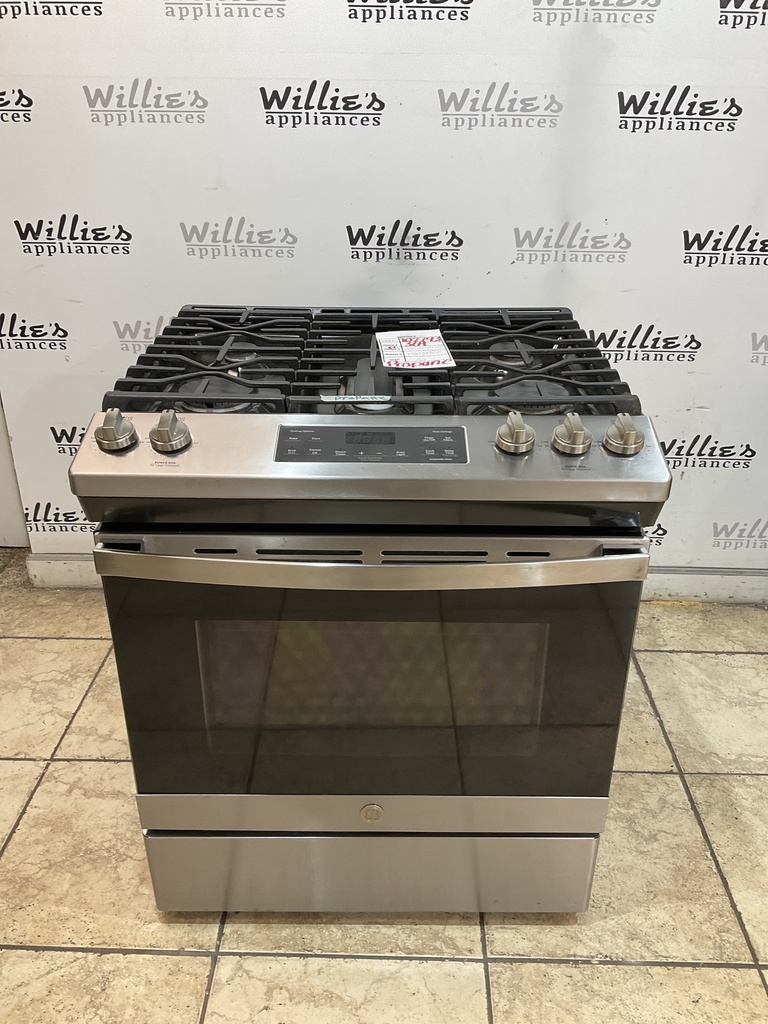 Ge Used Gas Propane Stove 30inches (Stainless Steel) 