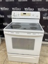 Whirlpool Used Electric Stove 220volts (40/50 AMP) 30inches {3 prong} (White) 