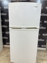 Whirlpool Used Refrigerator Top and Bottom 30 1/2” x 66” (White) 