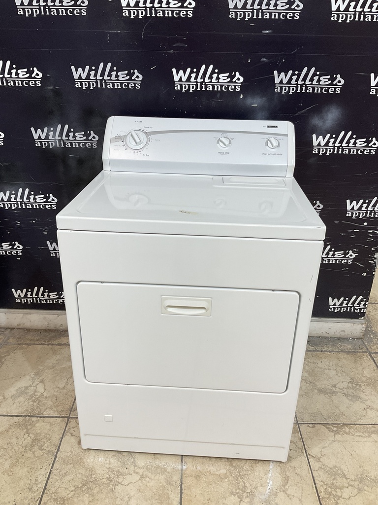 Kenmore Used Natural Gas Dryer 29inches (White)