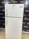 Frigidaire Used Refrigerator Top and Bottom 30x65 1/2” (White) 