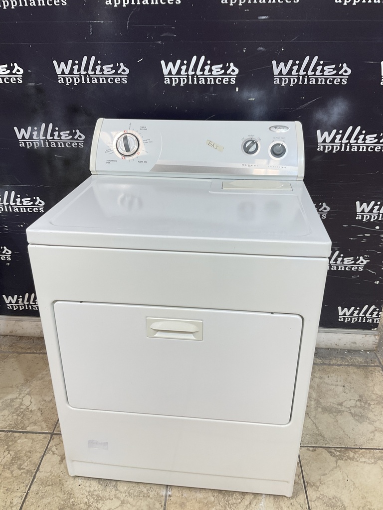 Whirlpool Used Natural Gas Dryer 29inches (white)