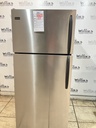 Frigidaire Used Refrigerator Top and Bottom 28x64 1/2” (Stainless Steel) 