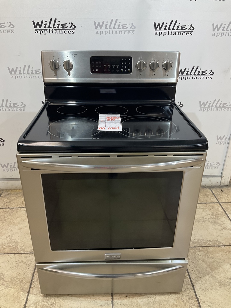 Frigidaire Electric Stove 220volts (40/50 AMP) 30inches {no cord} (Stainless steel) 