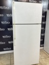 Ge Used Refrigerator Top and Bottom 28x67 (White) 