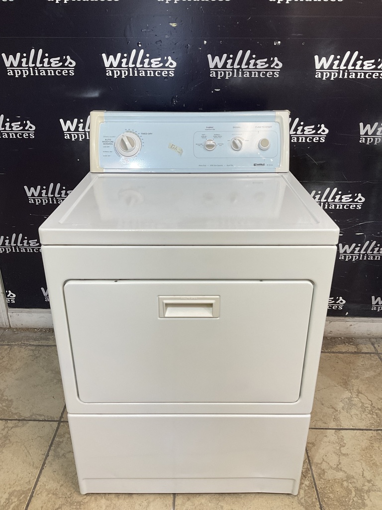 Kenmore Used Natural Gas Dryer 27inches (White) 